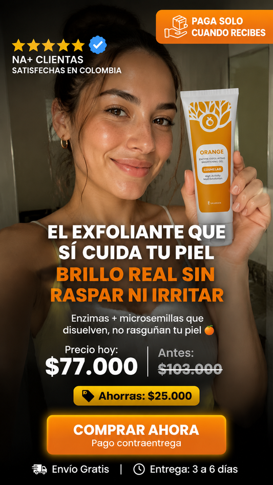 ™ ORANGE – Gel Exfoliante Enzimático de Naranja con Microsemillas